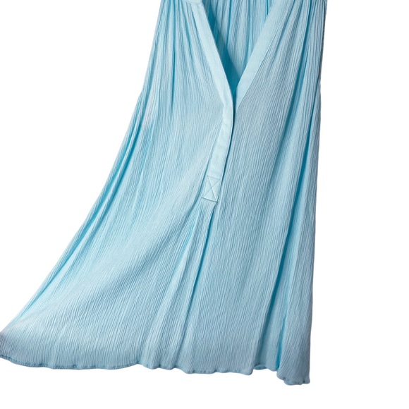 Lilly Pulitzer Blue Gauze Flowy Halter Tank Size Small - Picture 3 of 6